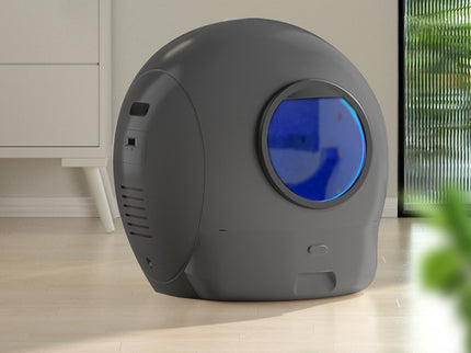 Pawz Automatic Cat Litter Box Large Self-Cleaning Grey-1954802478398705670
