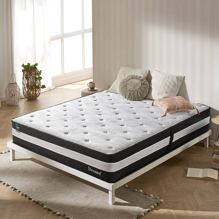 Dreamz Double Cooling Mattress 5 Zone 25cm-1973193975917580294