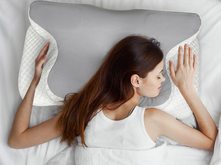 Dreamz Memory Foam Pillow Shoulder Neck Support-1910149779598479366