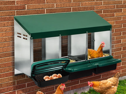 Pawz Chicken Hen Coop Hutch-1910112271405813766