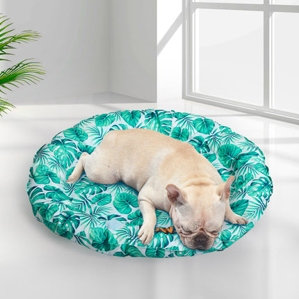 PaWz Pet Cool Gel Mat Cat Bed Dog Bolster L Large-1973193648858337286