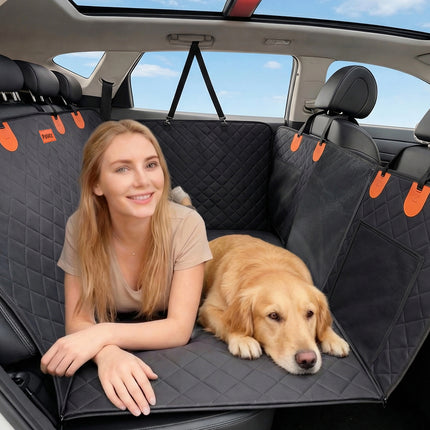 Pawz Dog Car Seat Cover Pet Back Seat Hammock Safety Protector  Waterproof-2029334097704390662