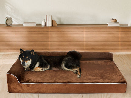 Pawz Orthopedic Dog Bed L Coffee-1910112251533201414