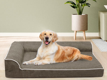 Pawz Orthopedic Dog Bed XL Coffee-1910112253030567942