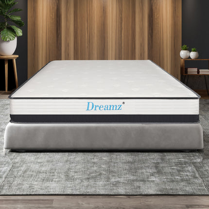 Dreamz Pocket Spring Mattress HD Foam Double-1954802852379627526