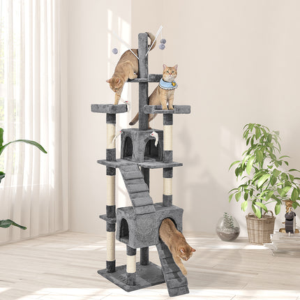 PaWz Cat Tree Scratching Post Scratcher Grey-1973193908397674502