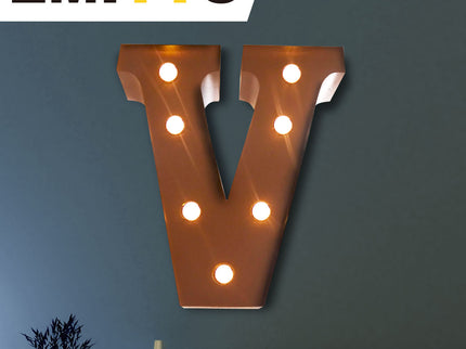 LED Metal Letter Lights Free Standing-1864184489933148166