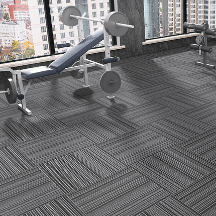Marlow 20x Carpet Tiles 5m2 Box Heavy Black-2006733159357616135