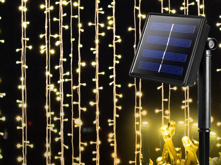 15M Solar Powered Fairy String Lights-1864184474514886662