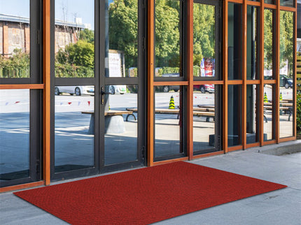 Marlow Extra Large Floor Rug Outdoor 90cm x 305cm Red-1910112285058273286