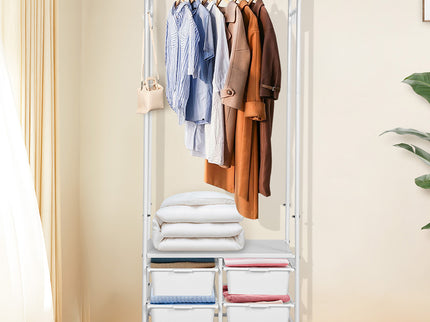 Levede 63CM Clothes Rack Stand Heavy Duty Hanging-1910149775454507014