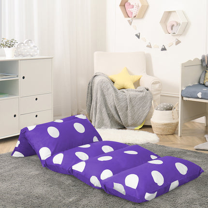 Dreamz Foldable Mattress Kids Pillow Purple Large-1975420443598917638