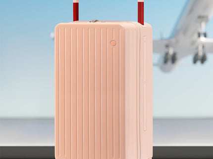 Slimbridge 26" Luggage Wide Handle Hard Case Pink-1910112245883473926