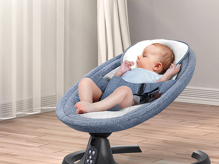 BoPeep Baby Swing Cradle Rocker Bed Blue-1831592615716458502