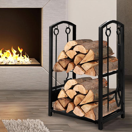 Traderight Firewood Rack 4 Fireplace-1954802737006907398