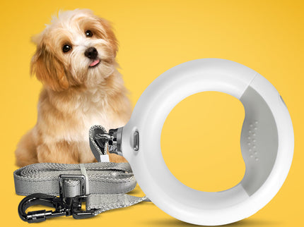 PaWz LED Dog Leash Lead Walking Rope White-1864184546812104710