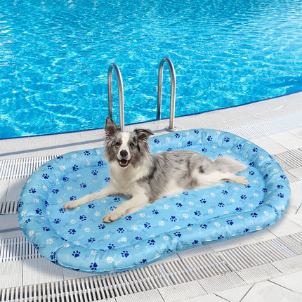 Pawz Pet Cooling Mat XL Blue-1973193492498878470