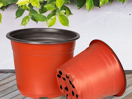 Lambu 100x Plastic Plant Pots Bulk Flowers XX-Large-1864184728354164742