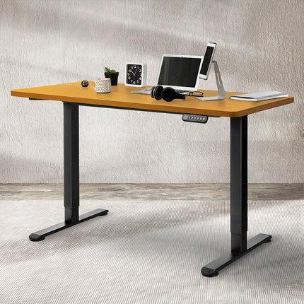 Levede Desktop For Motorised Adjustable Nature 120X60CM Natural-1942353106322984966