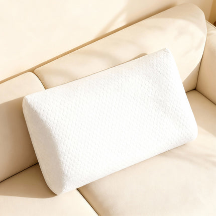 Dreamz Memory Foam Orthopaedic Pillow Neck Pain Side Stomach Back Sleeper 1 Pack-2029334095263305734