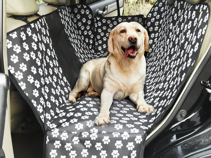 PaWz Pet Back Car Seat Cover Hammock Black-1864184519008063494