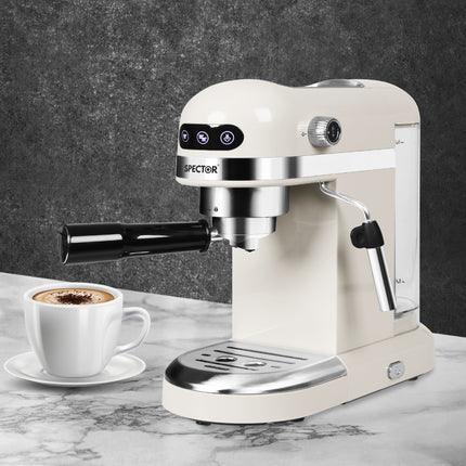 Spector Coffee Maker Machine Espresso Milk White-1973194089298006022