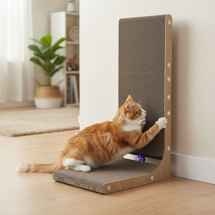 Pawz Cat L-Shaped Scratching Cardboard-2029387218459693062