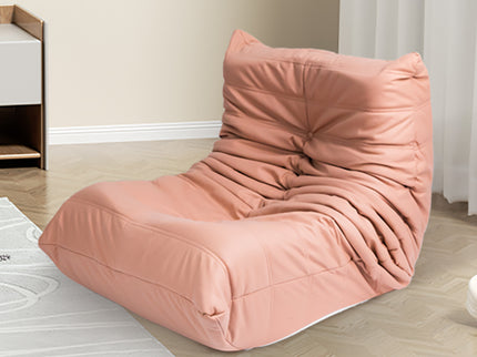 Levede Accent Sofa Floor Chair Caterpillar Pink-1831592529162801159
