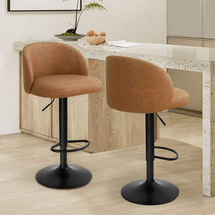 Levede Rolling  Bar Stool-1975420319770480646