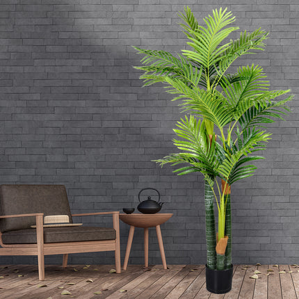 Lambu Artificial Plants Tree Room Garden-1973193780639174662
