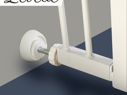 Levede Baby Safety Gate Wall Bumper White-1910113186711998470