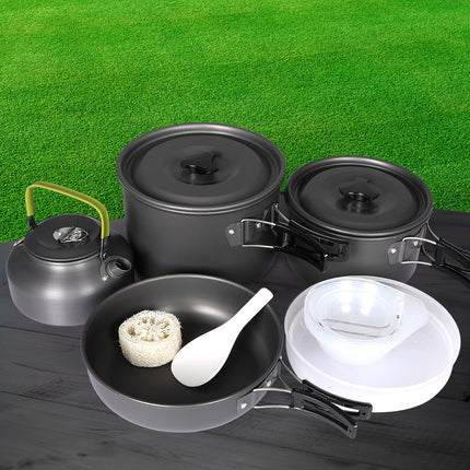 Toque 16Pcs Camping Cookware Set Outdoor-1973194050815266822