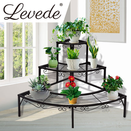 Levede 2x Outdoor Indoor Plant Stand-1973193770749005830