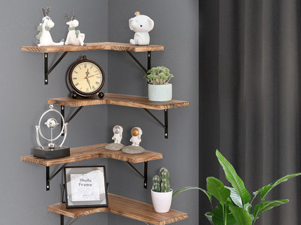 Levede Floating Shelf DIY Corner Hanging-1910113231490387974
