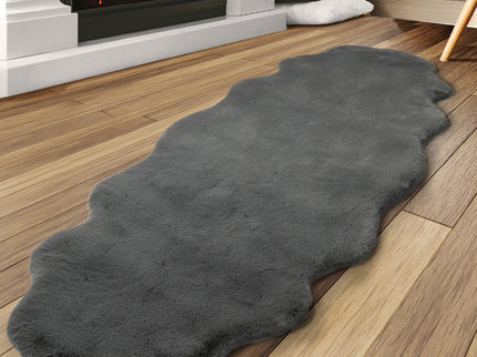 Marlow Floor Rug Area Rugs Cloud Fluffy 60X160cm Grey-1910113065987346439