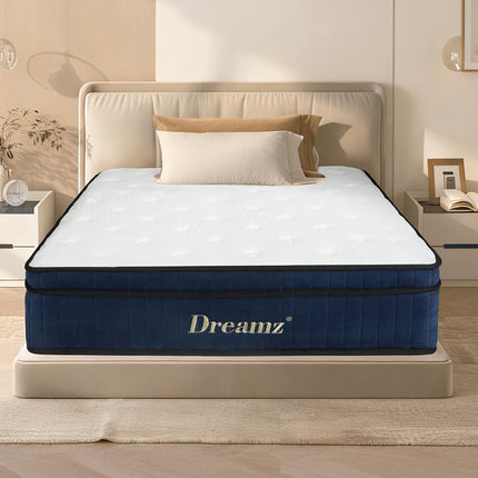 Dreamz 7 Zone Pocket Spring Mattress 34cm King Single-2006733415898025990