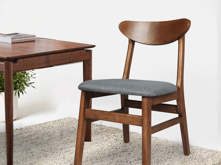 Levede 2xDining Chairs Kitchen Chair Brown 2Pack-1942353399903293446