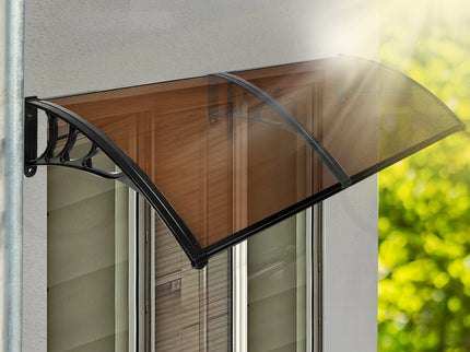 Mountview Window Door Awning Outdoor 1M X 2.4M Brown 1x2.4M-1886651038455435270