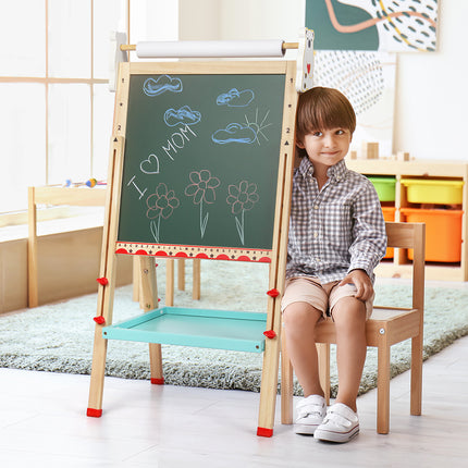 Bopeep Kids Easel Drawing Magnetic Board-1973193923132264454