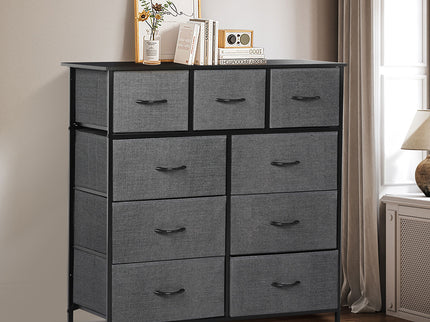Levede 9 Chest of Drawers Storage Cabinet-1917016729326850055