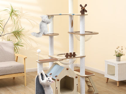 PaWz Cat Tree Scratching Post Scratcher-1864184542936567814
