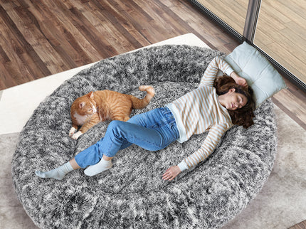 PaWz Replacement Pet Bed Cover Zipper Charcoal Cover-1864184539476267014