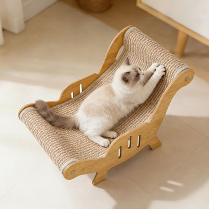 Pawz Cat Scratcher Bed Lounge Chair Scratching Pad-2029387297274859526