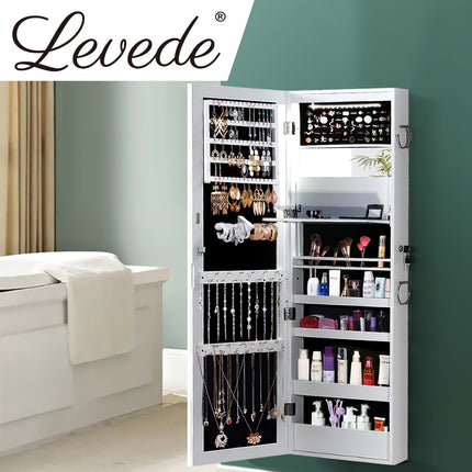 Levede Mirror Jewellery Cabinet Jewelry-1973193900290084870