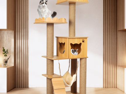 PaWz Cat Tree Scratching Post Scratcher-1864184536561225734