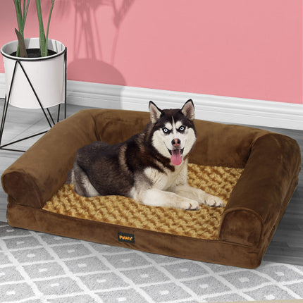 PaWz Pet Bed Sofa Dog Bedding Soft Warm L-1973193489378316294