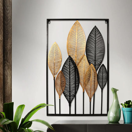 Large Metal Wall Art Leaf Tree Of Life-1954803004486062086