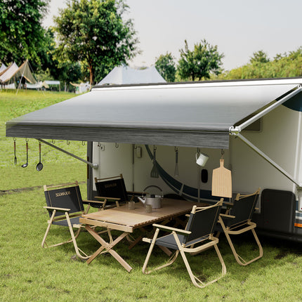 Manan 17FT RV Awning Fabric Replacement 18.05oz Caravan-1975420338351247367