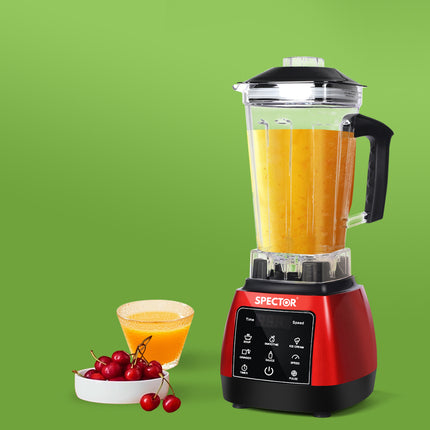 Spector 2L Commercial Blender Mixer Red-1973194013905391622