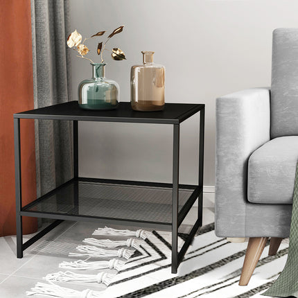 Levede Side Table Sofa End Table Open-1975420494480019462